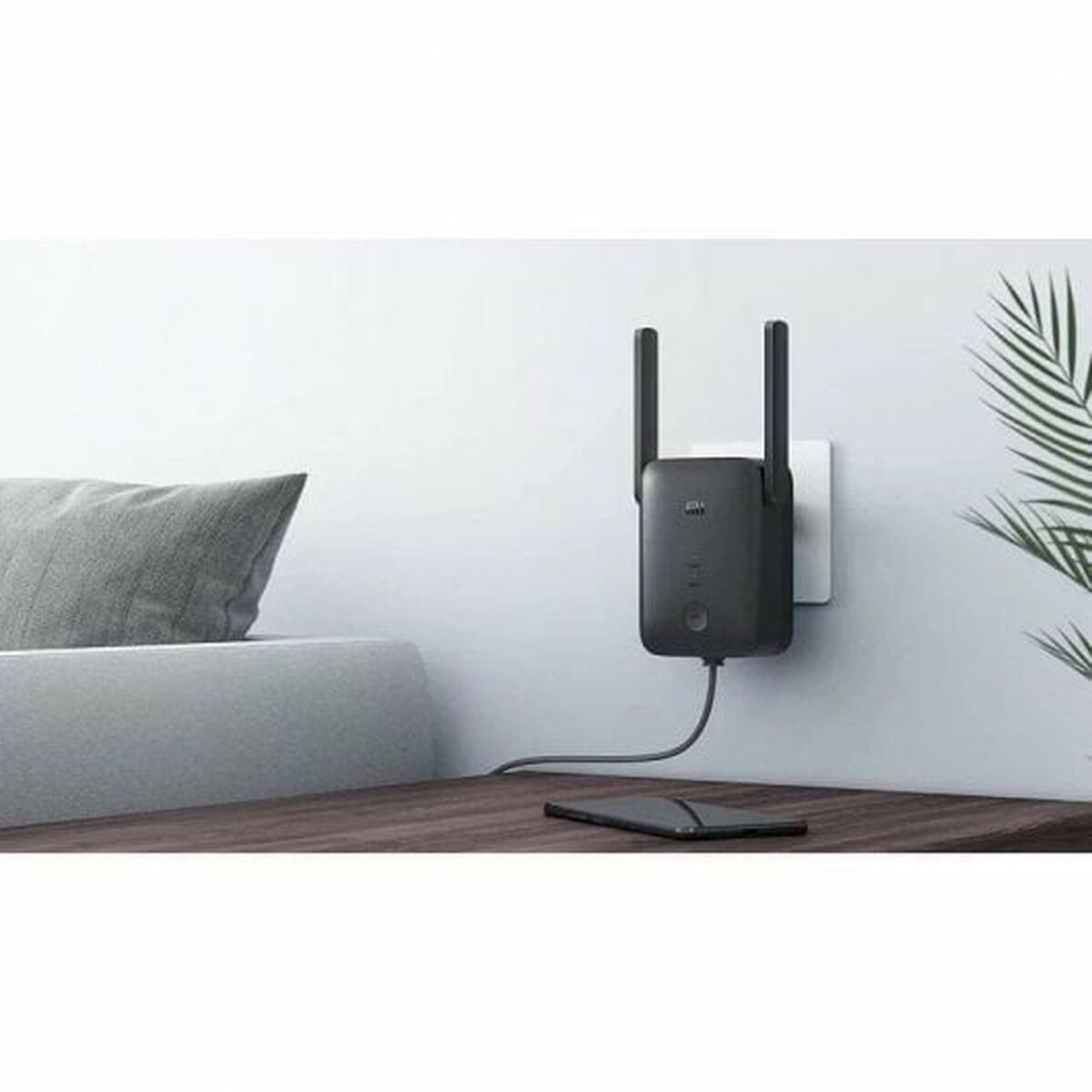Afbeeldingen van Signal Repeater Xiaomi WiFi Range Extender AC1200 Black Multicolour