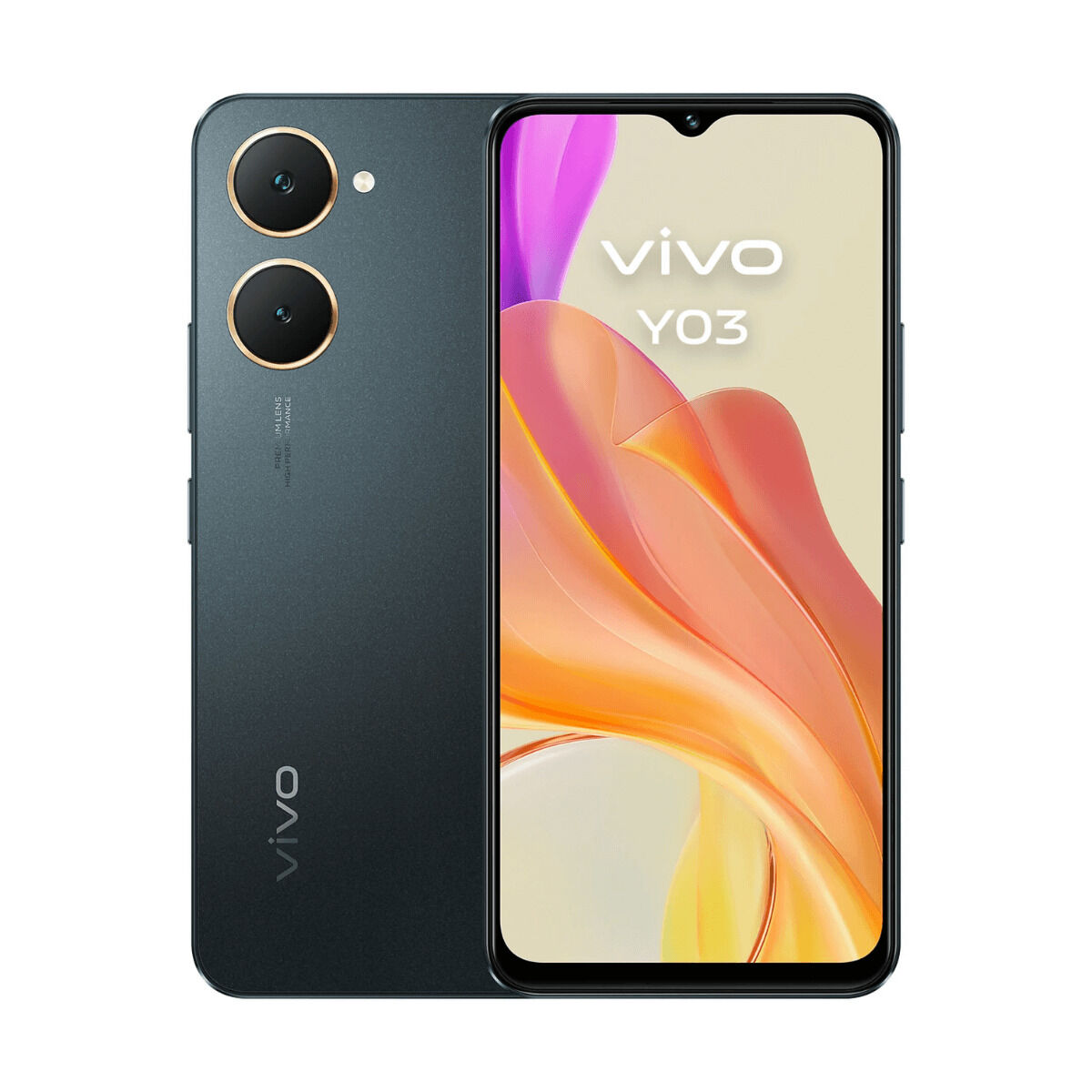 Smartphone Vivo Y03 6,56" Octa Core MediaTek Helio G85 4 GB RAM 128 GB Black