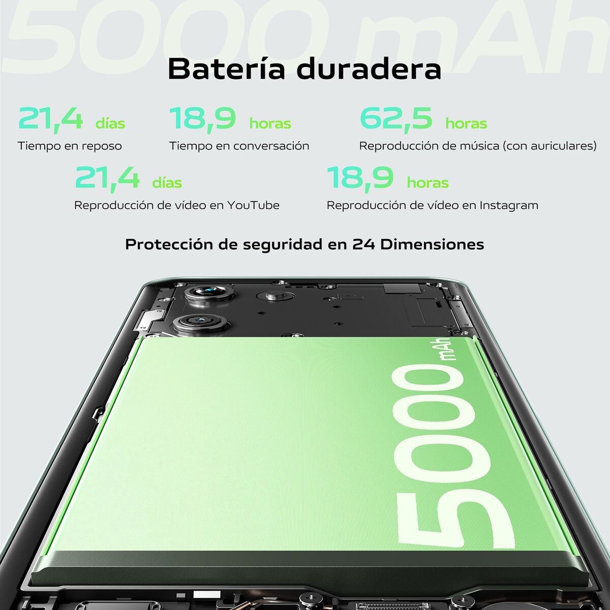 Smartphone Vivo Y03 6,56" Octa Core MediaTek Helio G85 4 GB RAM 128 GB Black