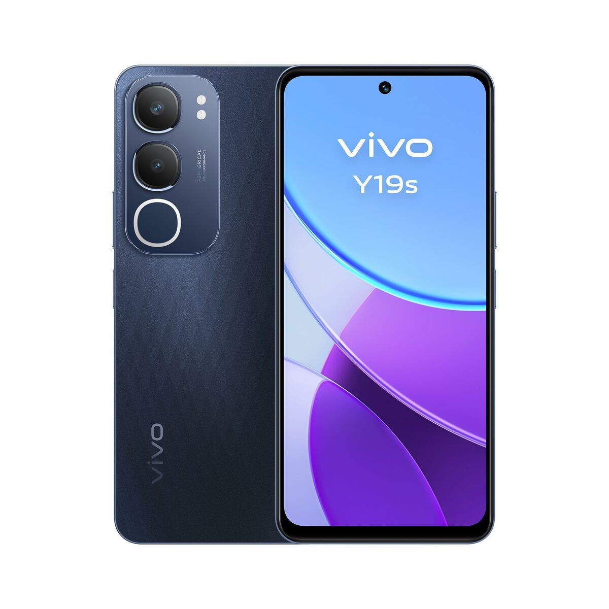 Smartphone Vivo Y19s Octa Core UNISOC T612 8 GB RAM 256 GB Black