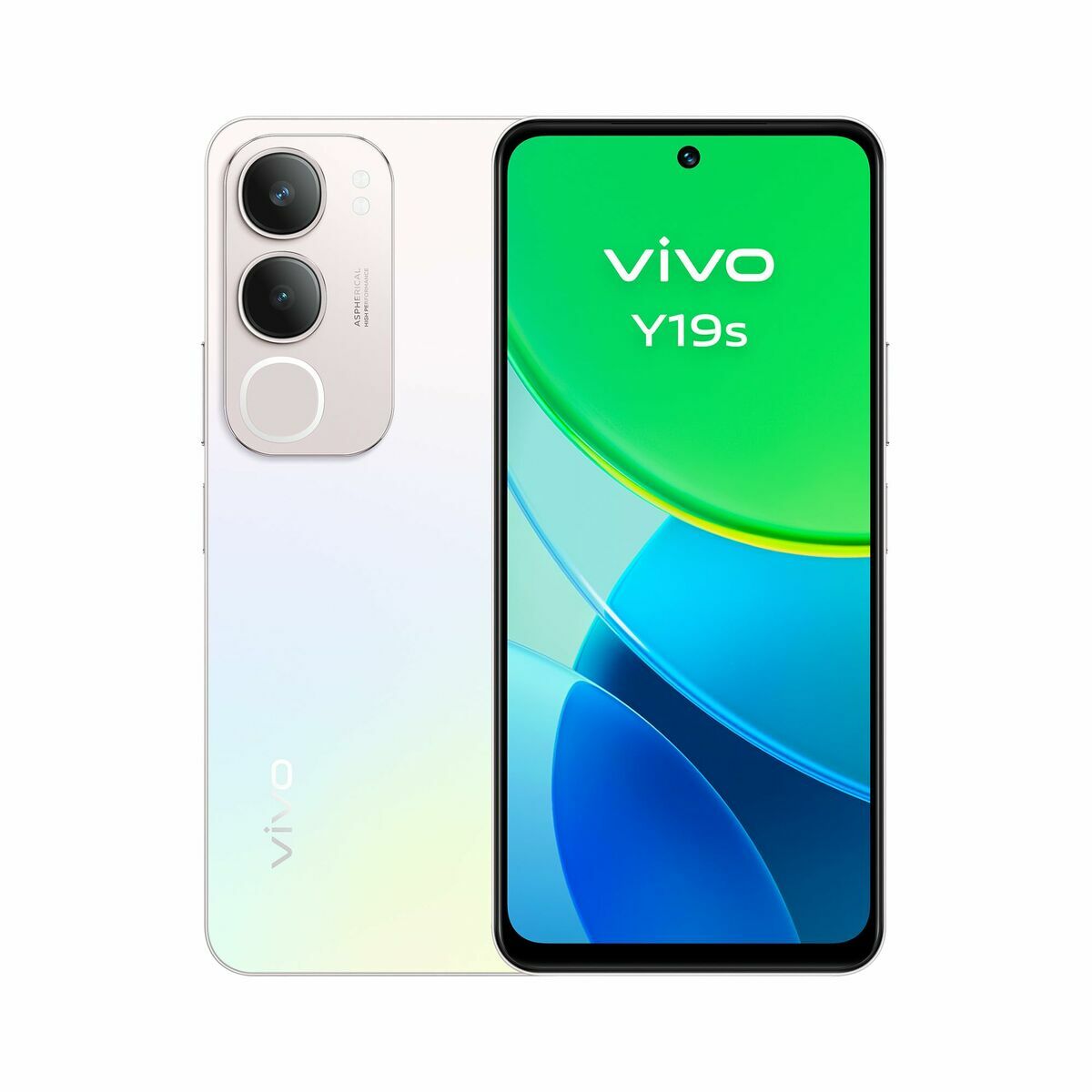 Smartphone Vivo Y19s Octa Core UNISOC T612 6 GB RAM 128 GB Silver