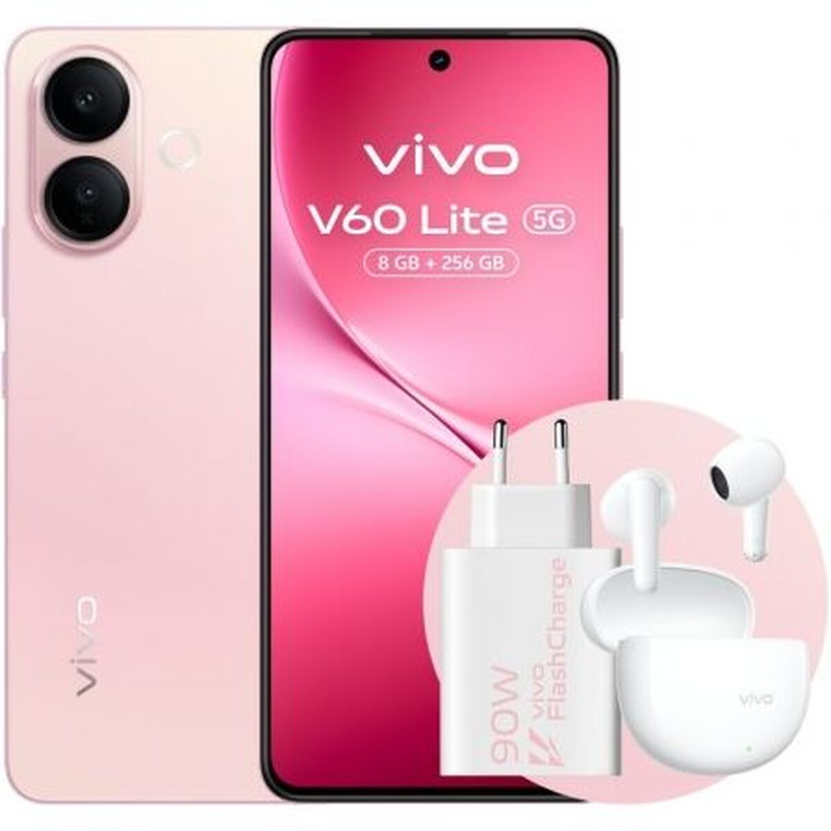 Picture of Smartphone Vivo 5671160 Octa Core 8 GB RAM 256 GB Pink