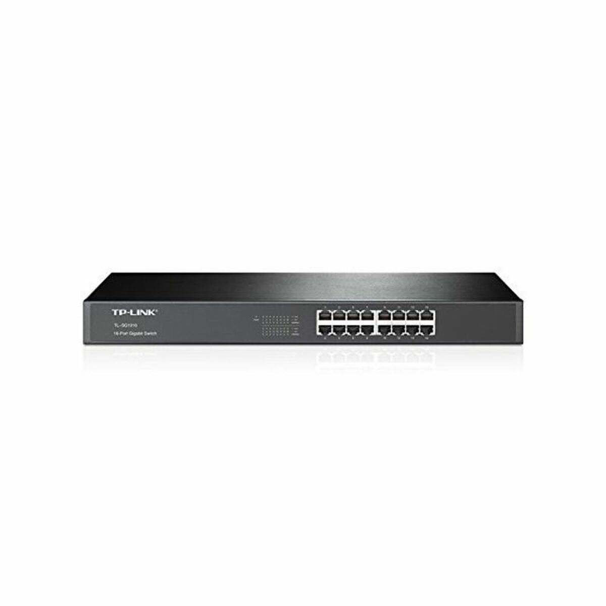 Immagine di Cabinet Switch TP-Link TL-SG1016 16P Gigabit 19" Black