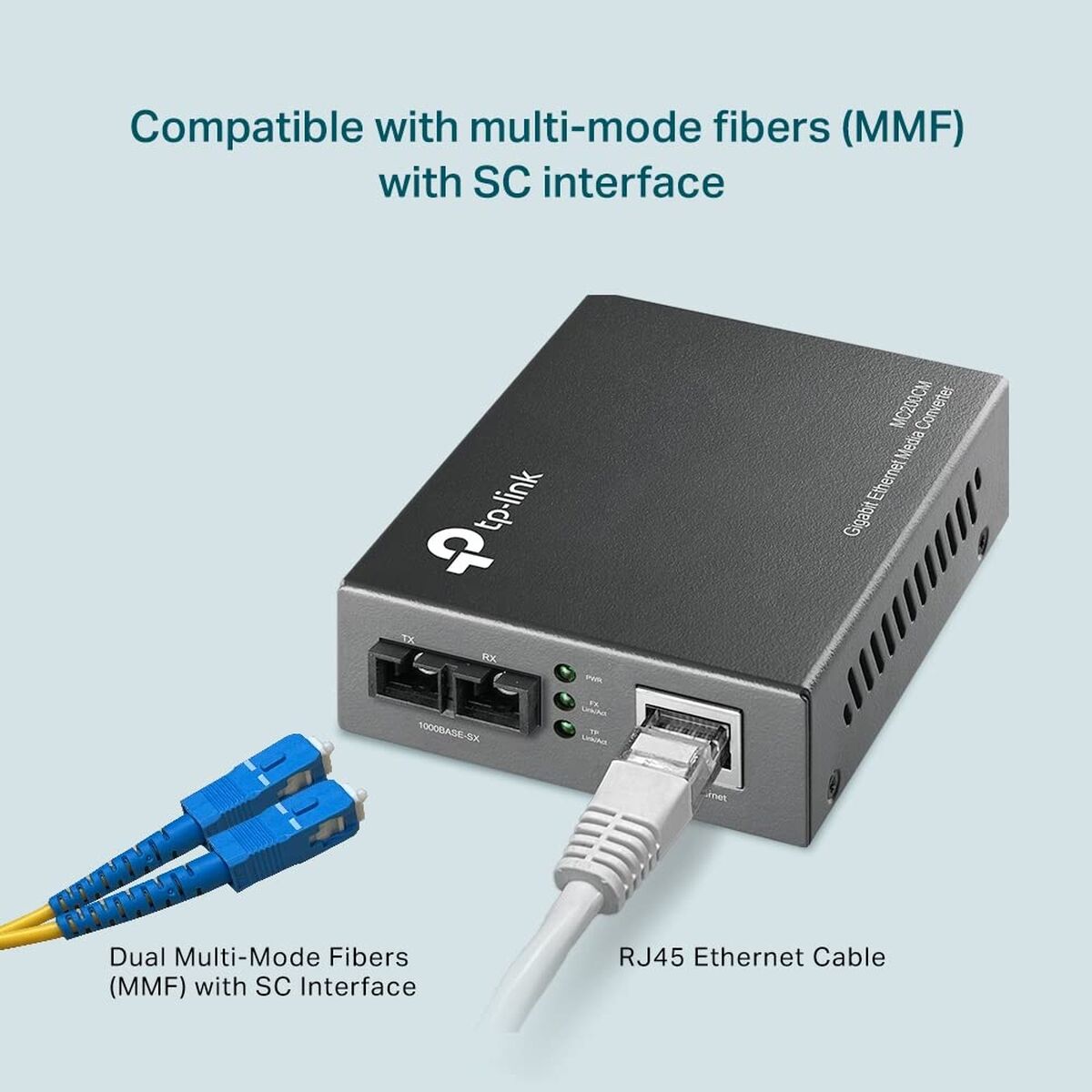 Picture of Multimode Media Converter TP-Link MC200CM V3