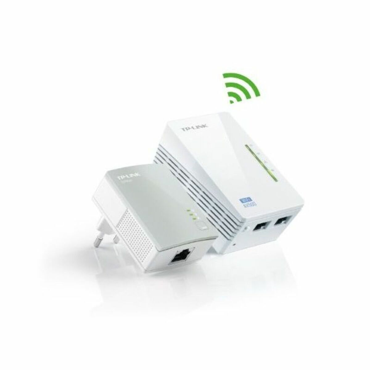 Afbeeldingen van TP-LINK WPA4220KIT Powerline Extension AV500 N300