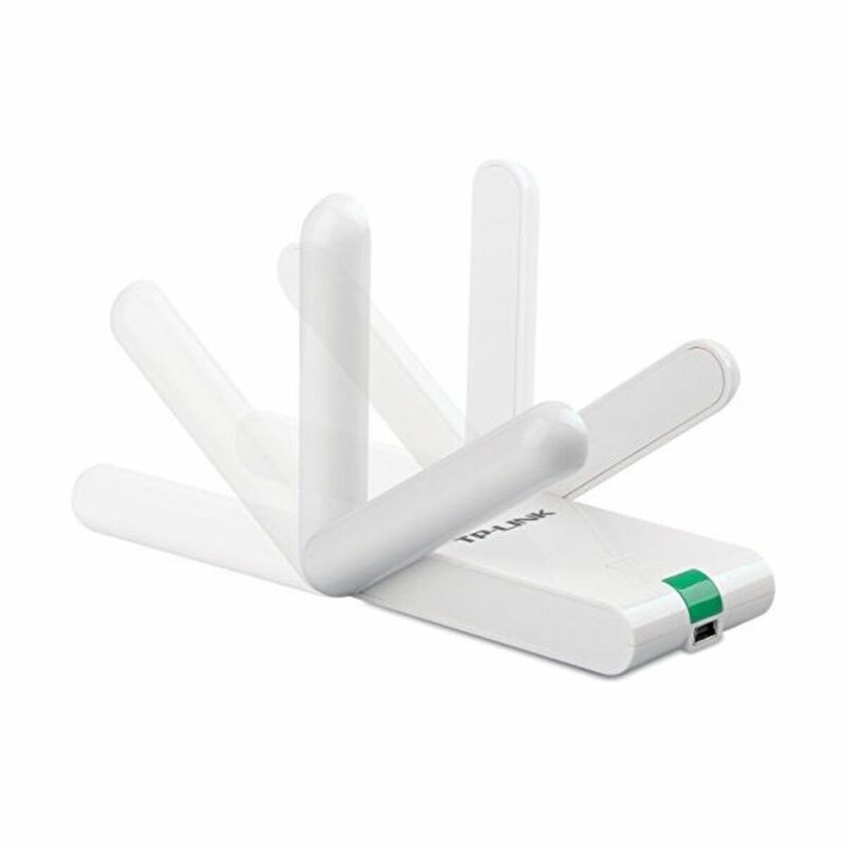 Afbeeldingen van TP-LINK WN822N adaptor. High Gain 2T2R 3dBi 300N USB