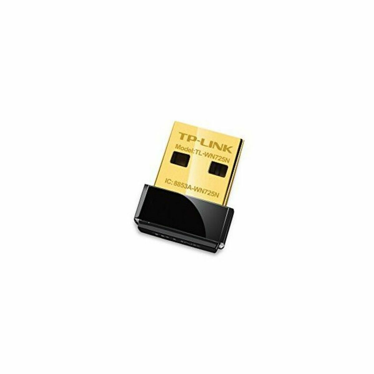 Netwerk adapter TP-Link Nano TL-WN725N Zwart 150 Mbit/s