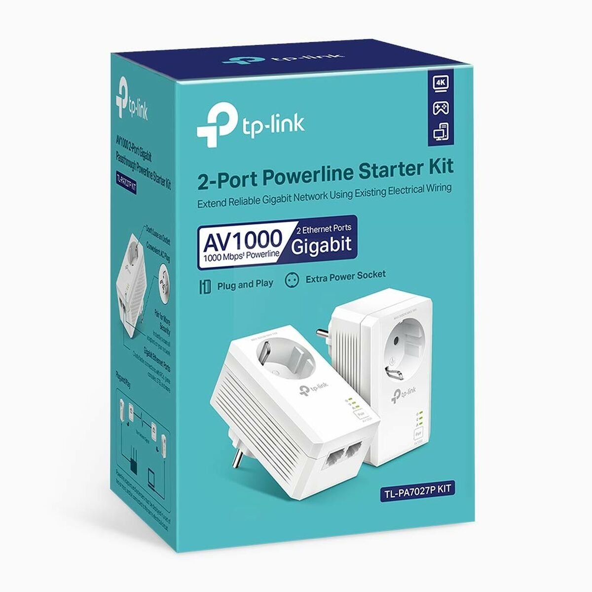 Obrazek Power Line TP-Link T PA7027P KIT