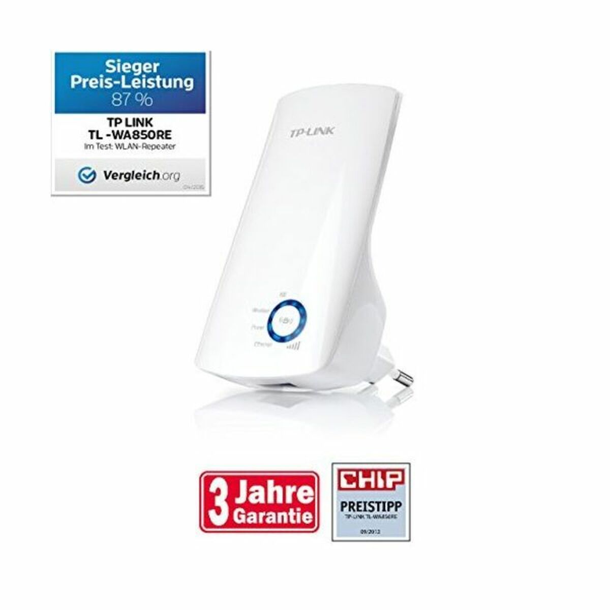 Picture of Access Point Repeater TP-LINK TL-WA850RE 300N RJ45