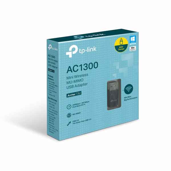 Mini Adaptateur USB Wifi TP-Link Archer T3U AC1300