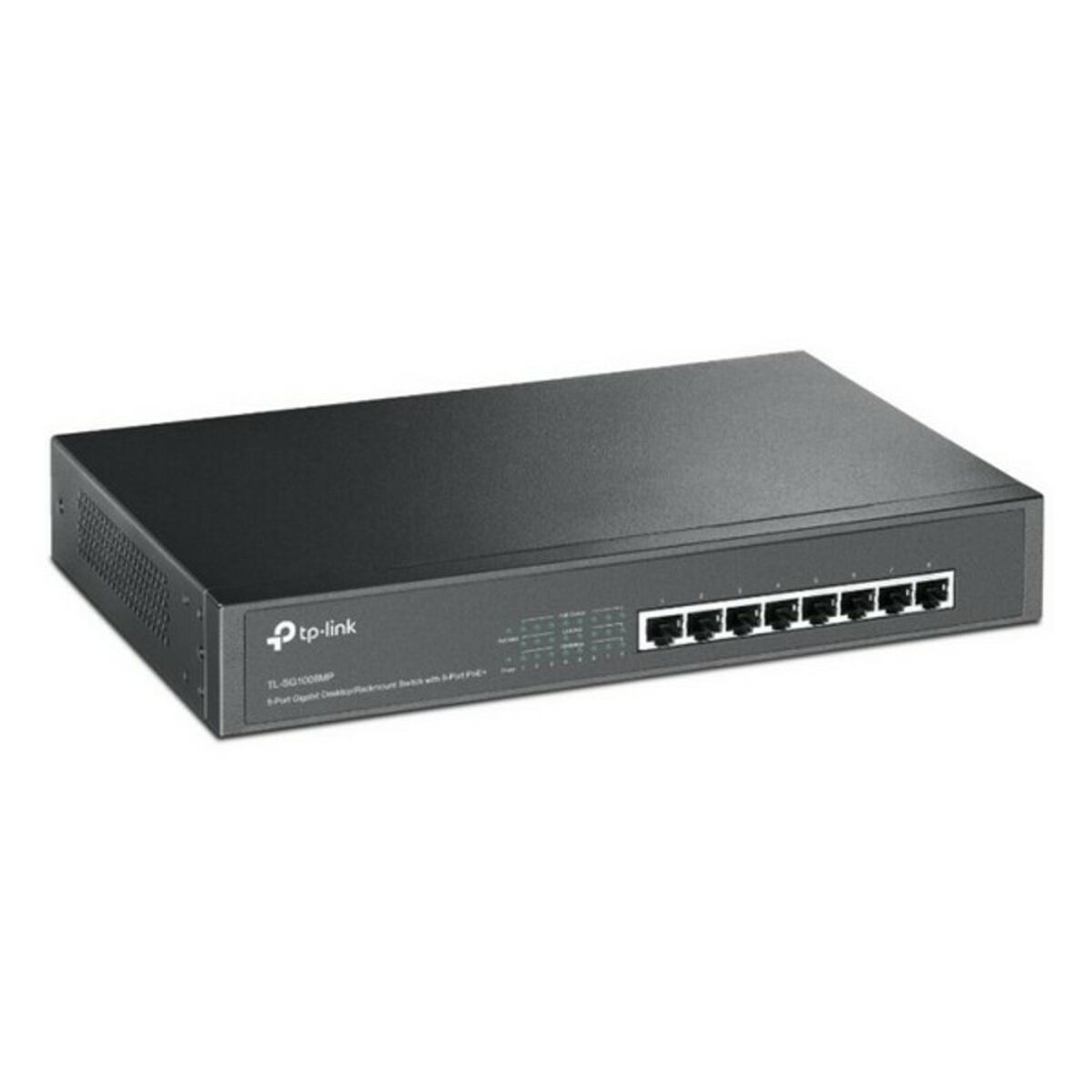 Afbeeldingen van Cabinet Switch TP-Link TL-SG1008MP RJ45 PoE 16 Gbps Black
