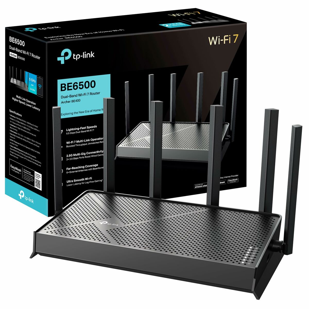 Afbeeldingen van Router TP-Link Archer A8 Black RJ45 Ethernet LAN Wi-Fi Wi-Fi 5 GHz