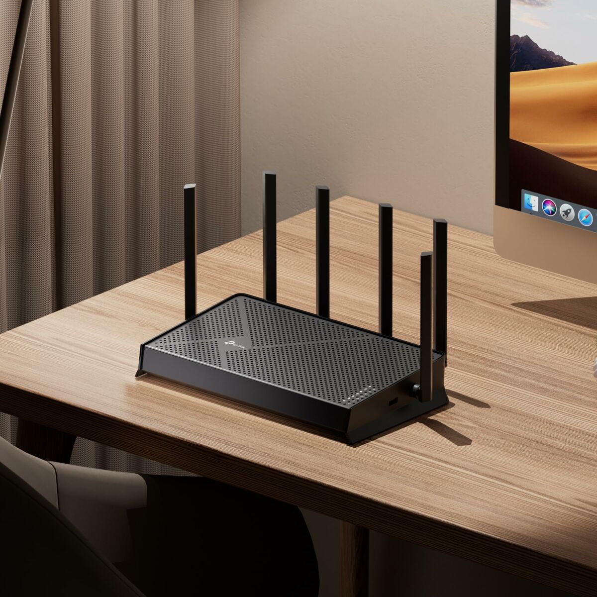 Afbeeldingen van Router TP-Link Archer A8 Black RJ45 Ethernet LAN Wi-Fi Wi-Fi 5 GHz