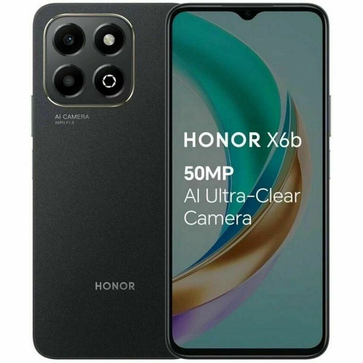 Afbeeldingen van Smartphone Honor 5109BGFX 6,56" MediaTek Helio G85 8 GB RAM 4 GB RAM 128 GB Black