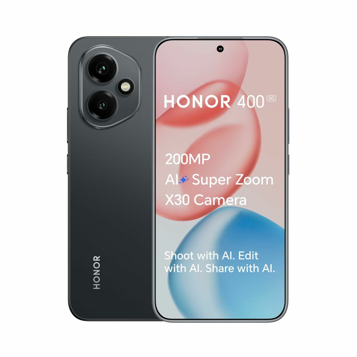 Smartphone Honor 400 6,55" Octa Core Qualcomm Snapdragon 7 Gen 3 8 GB RAM 256 GB Black