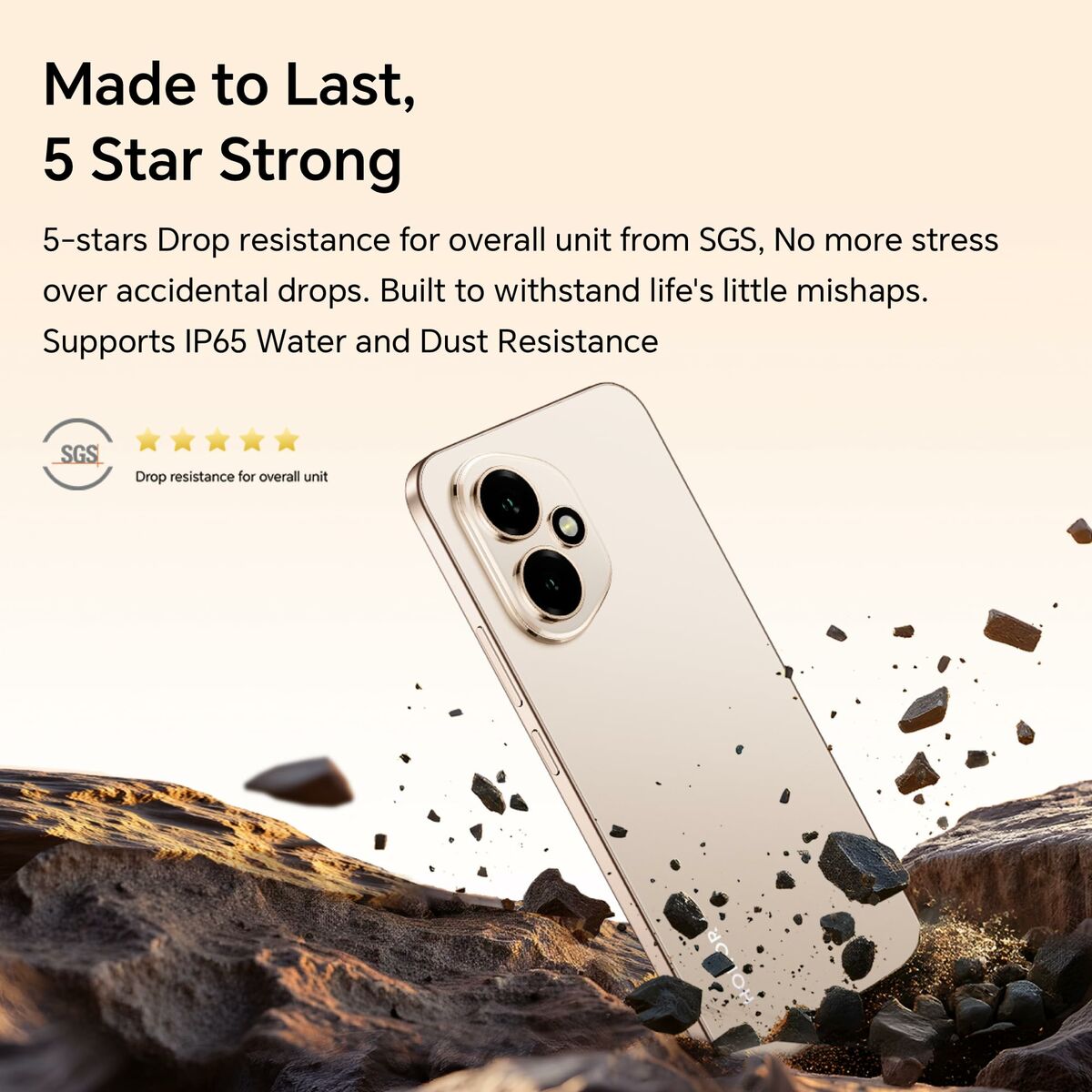 Smartphone Honor 400 5G 6,55" Octa Core Qualcomm Snapdragon 7 Gen 3 8 GB RAM 256 GB Gold