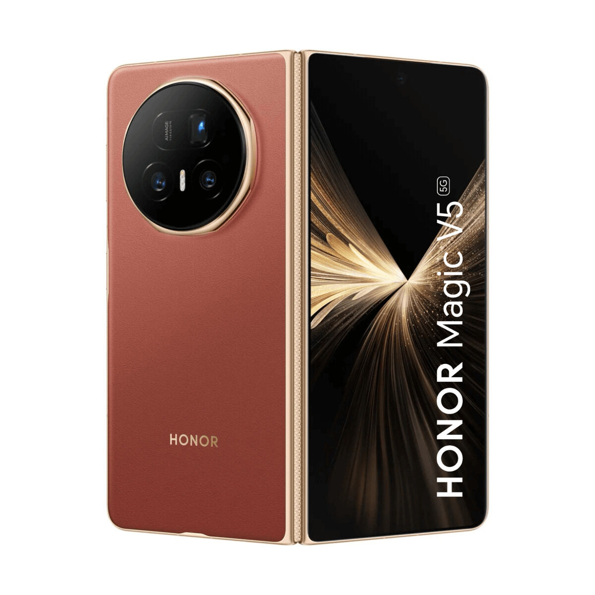 Smartphone Honor Magic V5 Octa Core Qualcomm Snapdragon 8 Elite 16 GB RAM 512 GB Brown