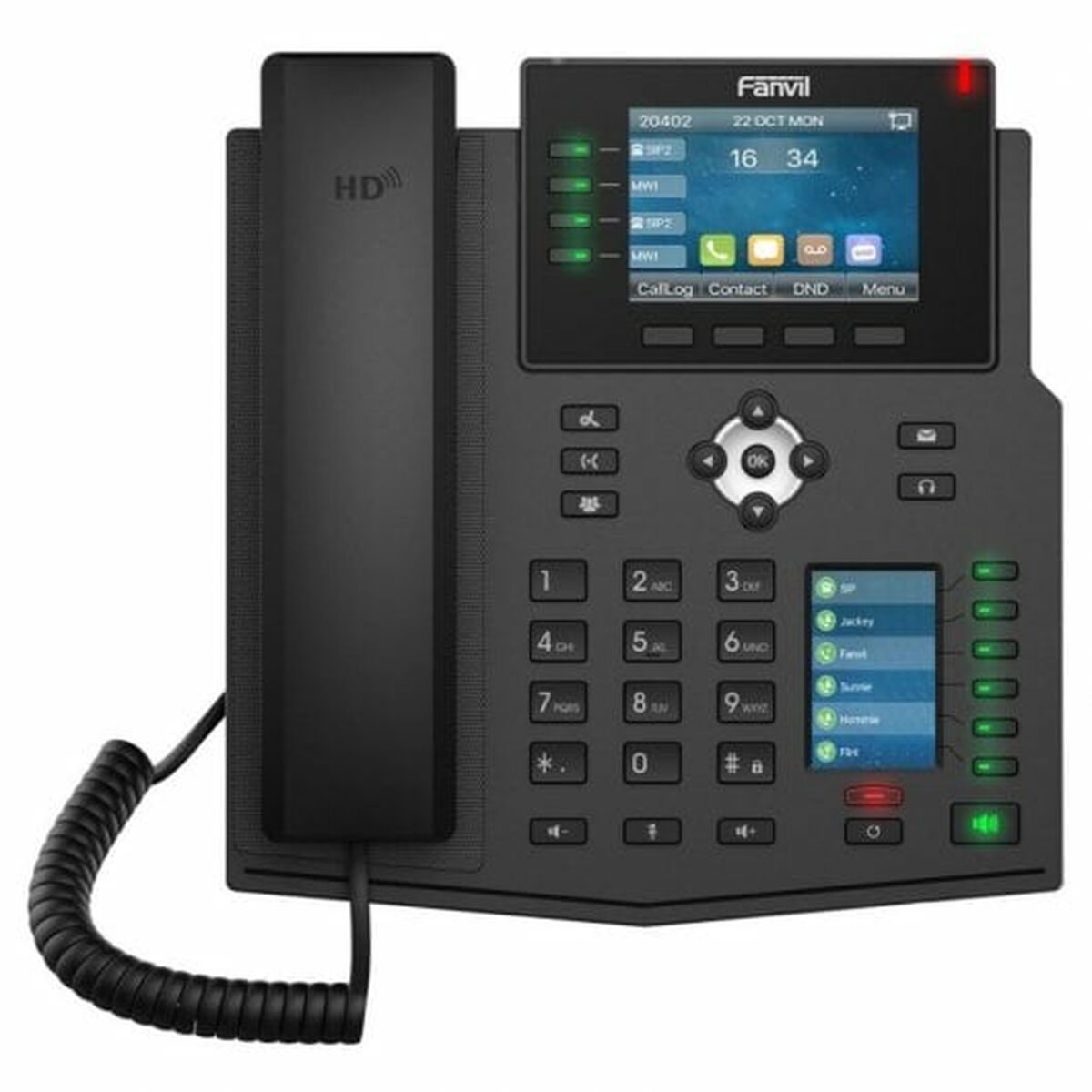 Telefon med fastnet Fanvil X5U