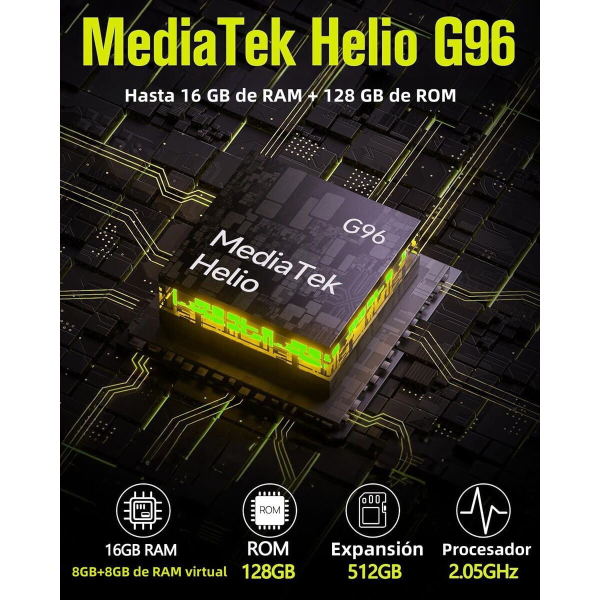 Bild von Smartphone Ulefone Armor 22 Octa Core 128 GB Black 8 GB RAM