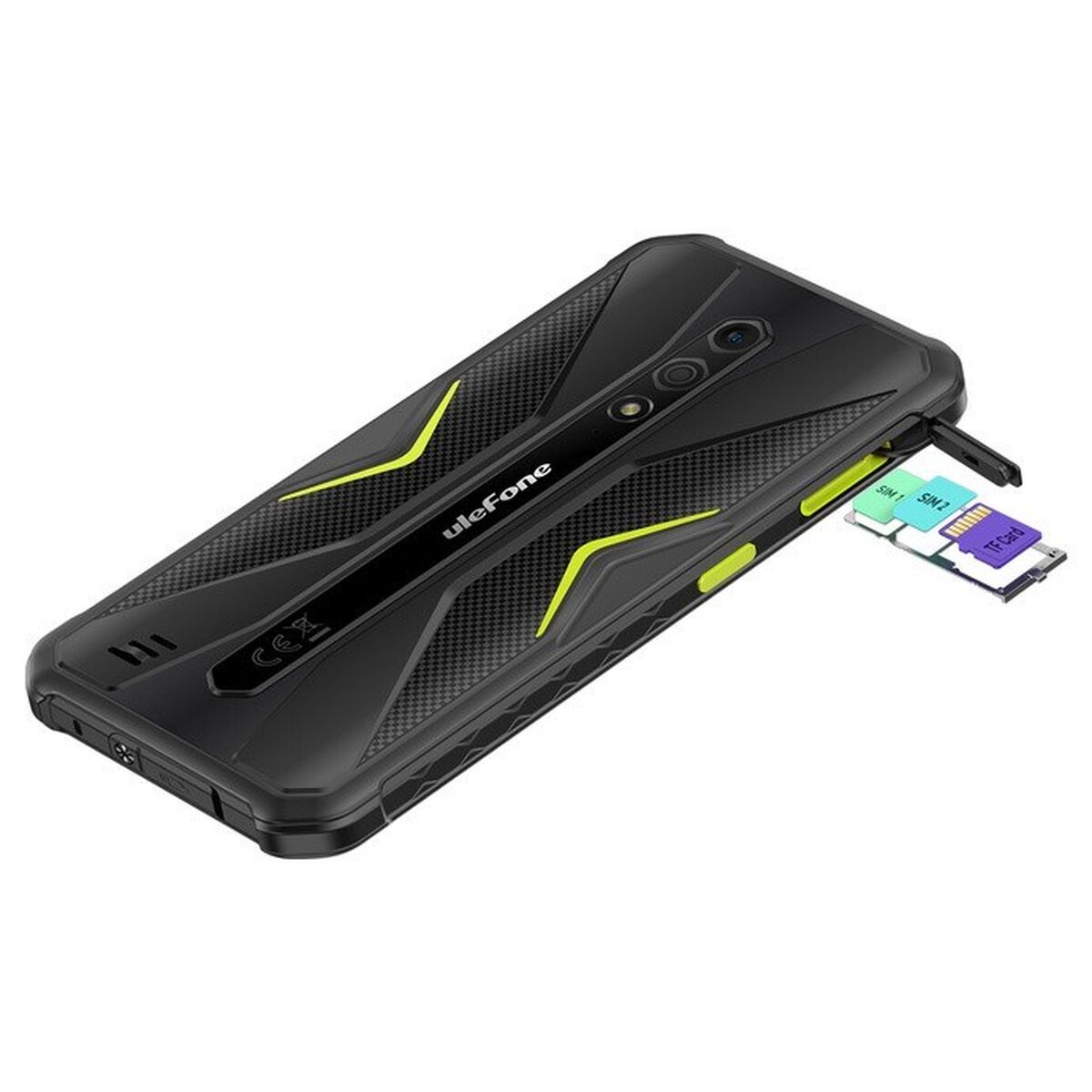 Išmanusis Telefonas Ulefone Armor X12 Pro ARM Cortex-A53 4 GB RAM 64 GB Juoda Žalia Oranžinė