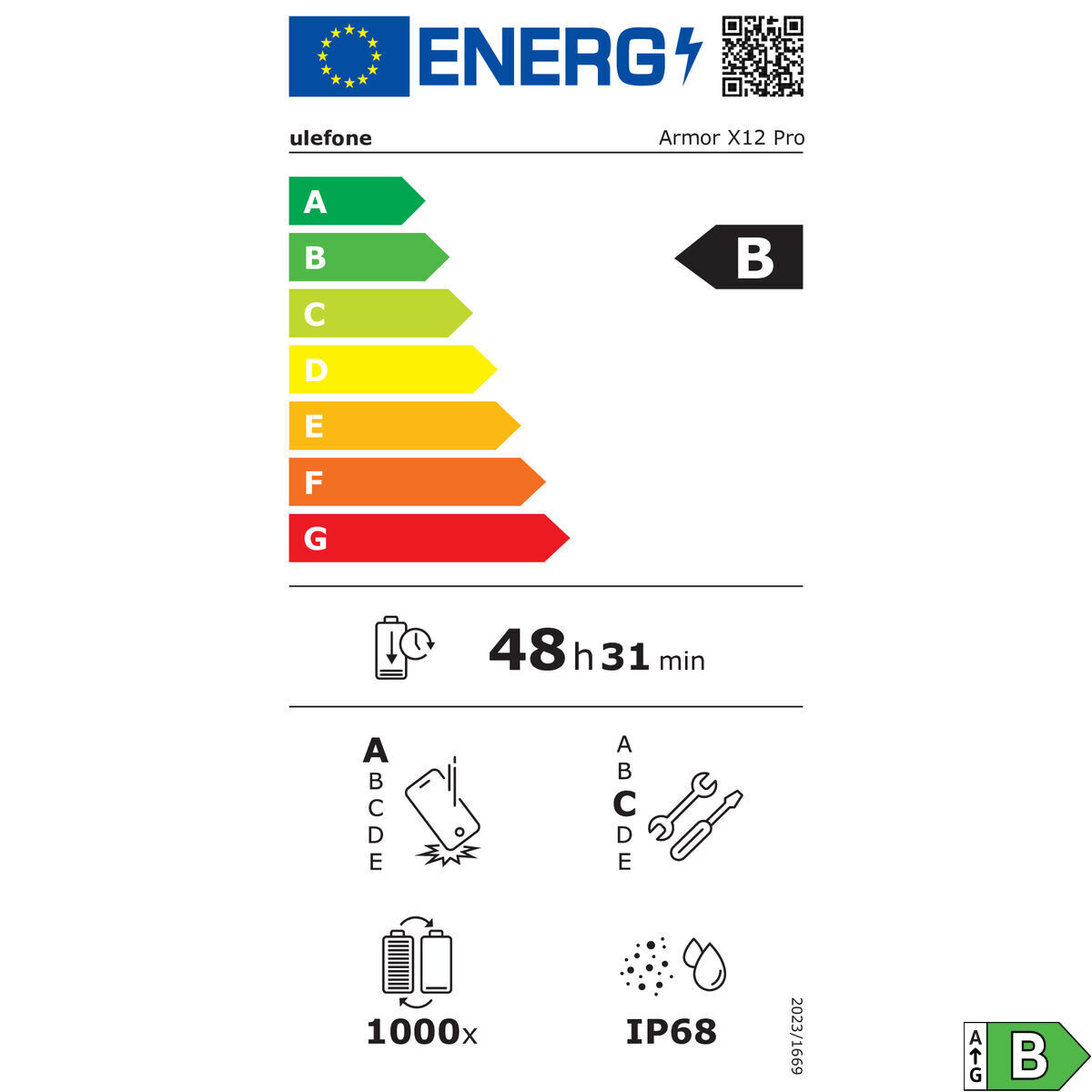 Bild von Smartphone Ulefone Armor X12 Pro ARM Cortex-A53 4 GB RAM 64 GB Black Green Orange