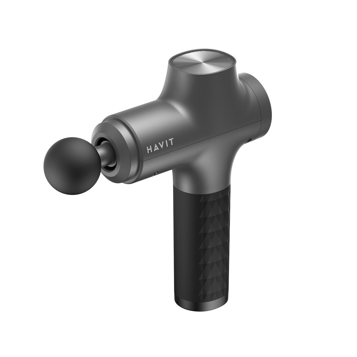 Image secondaire de Pistolet de massage pour la relaxation et la récupération musculaire Havit MG1503 Noir 1800 mAh