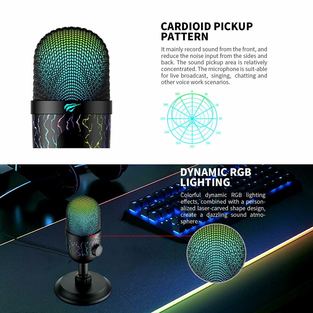 Afbeeldingen van Microphone Havit GK52