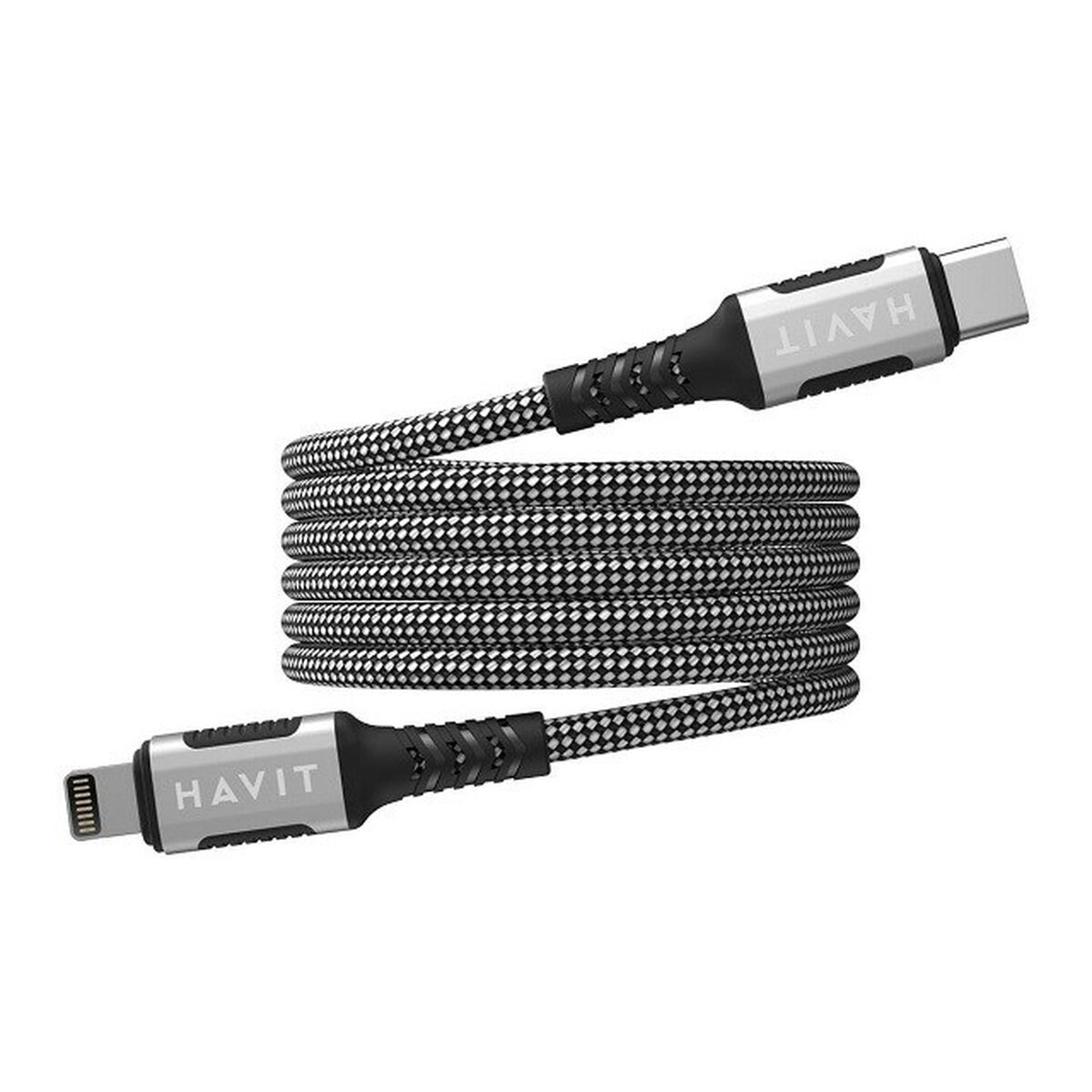 Câble USB-C vers Lightning Havit CB6298 Noir 1 m