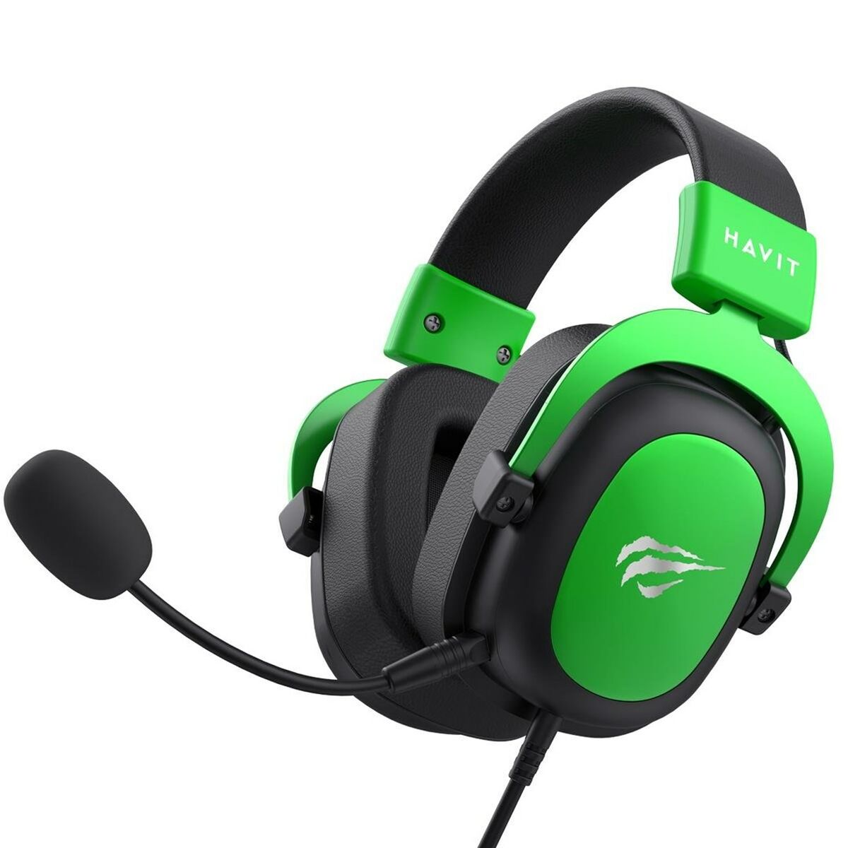 Afbeeldingen van Gaming Headset with Microphone Havit H2002d Black Green