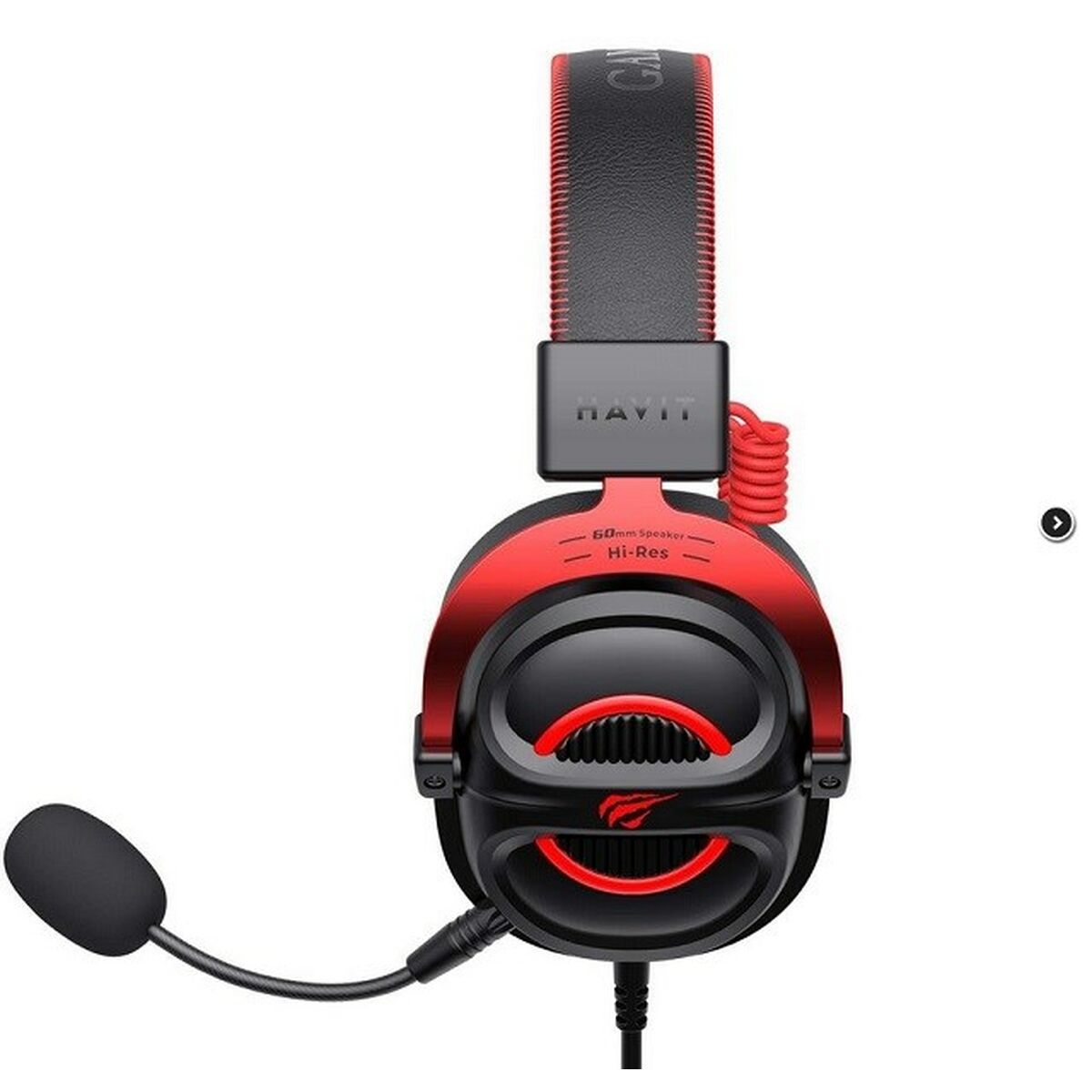 Afbeeldingen van Gaming Headset with Microphone Havit H2002E Pro Black Red