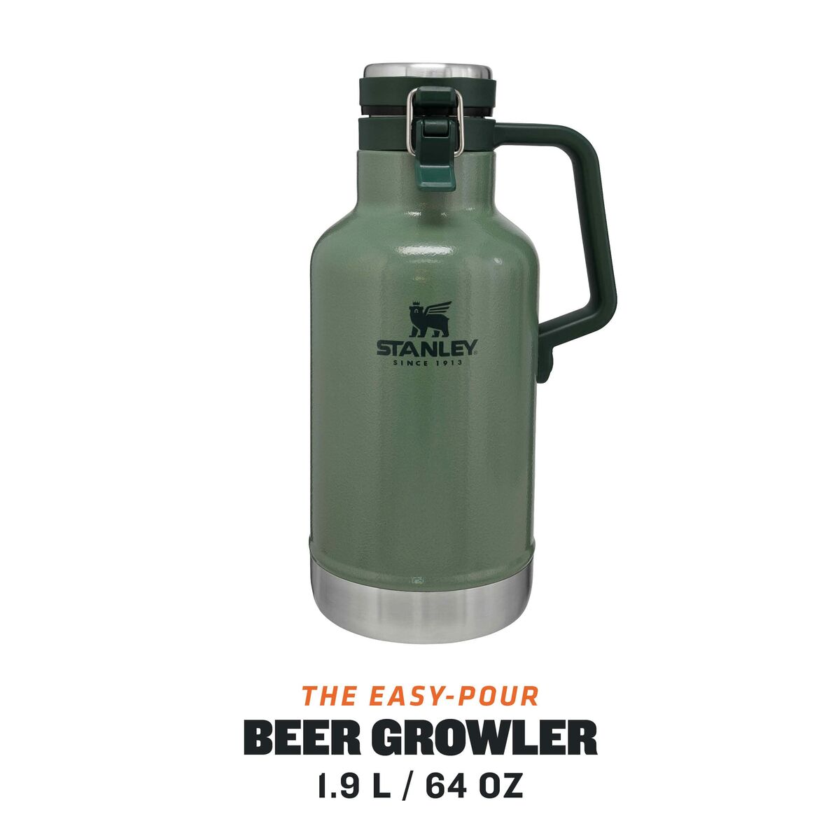 Image secondaire de Thermos Stanley Classic Growler Vert Acier inoxydable 1,9 L