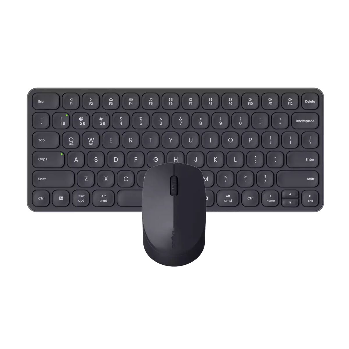 Afbeeldingen van Keyboard and Mouse Rapoo 9010M Grey Spanish