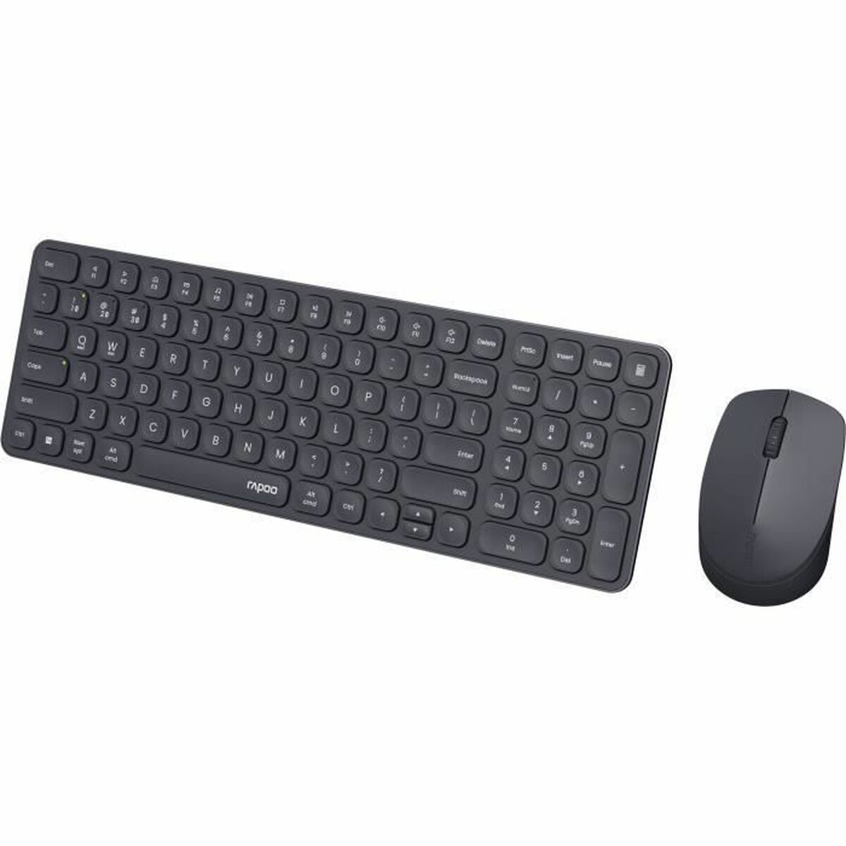 Afbeeldingen van Keyboard and Mouse Rapoo 9310M Black