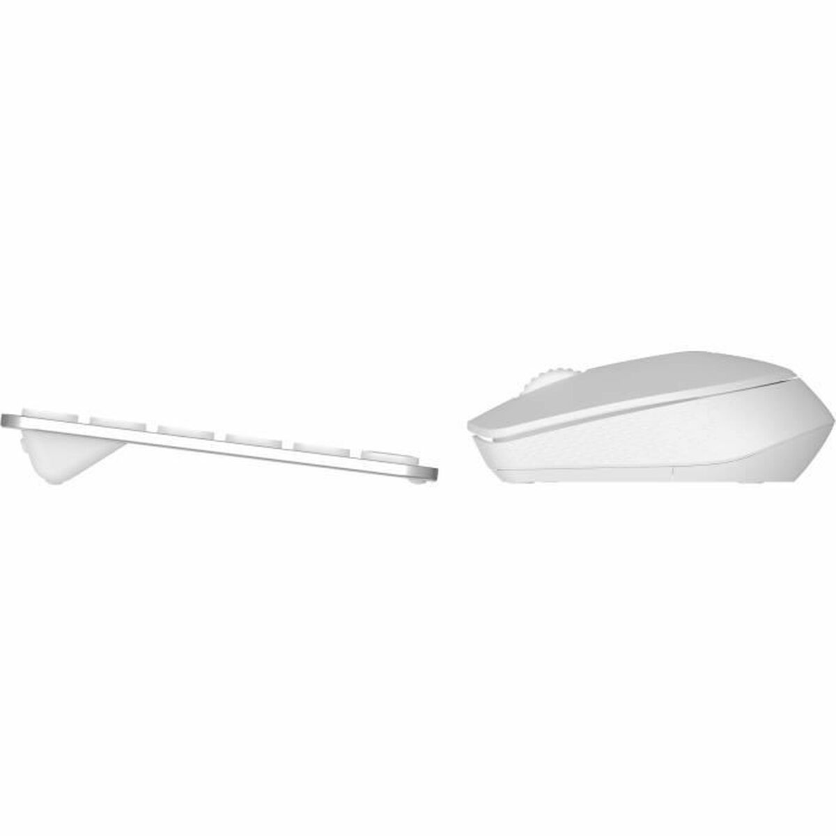 Afbeeldingen van Keyboard and Mouse Rapoo 9310M White AZERTY