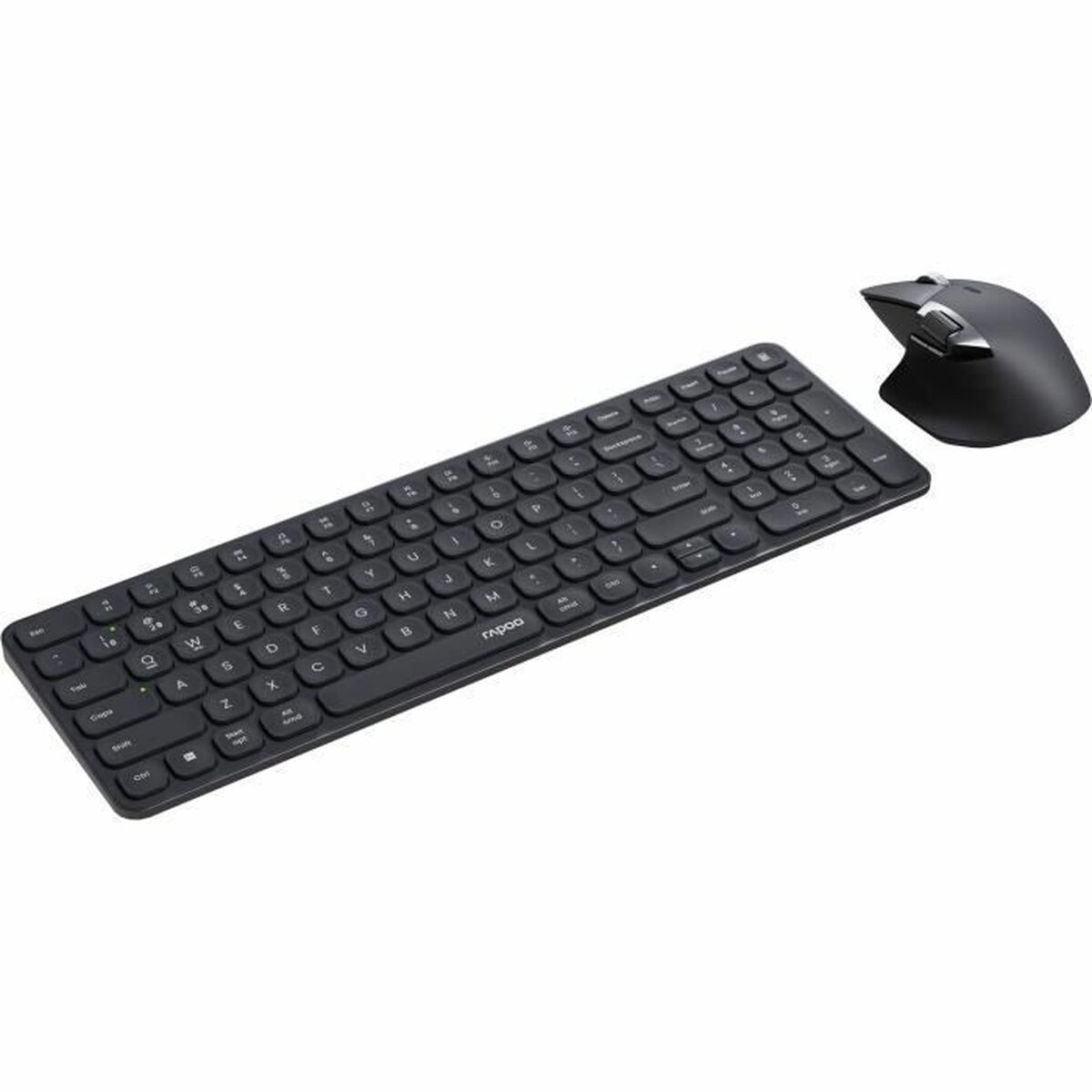 Afbeeldingen van Keyboard and Mouse Rapoo 9760M Grey AZERTY