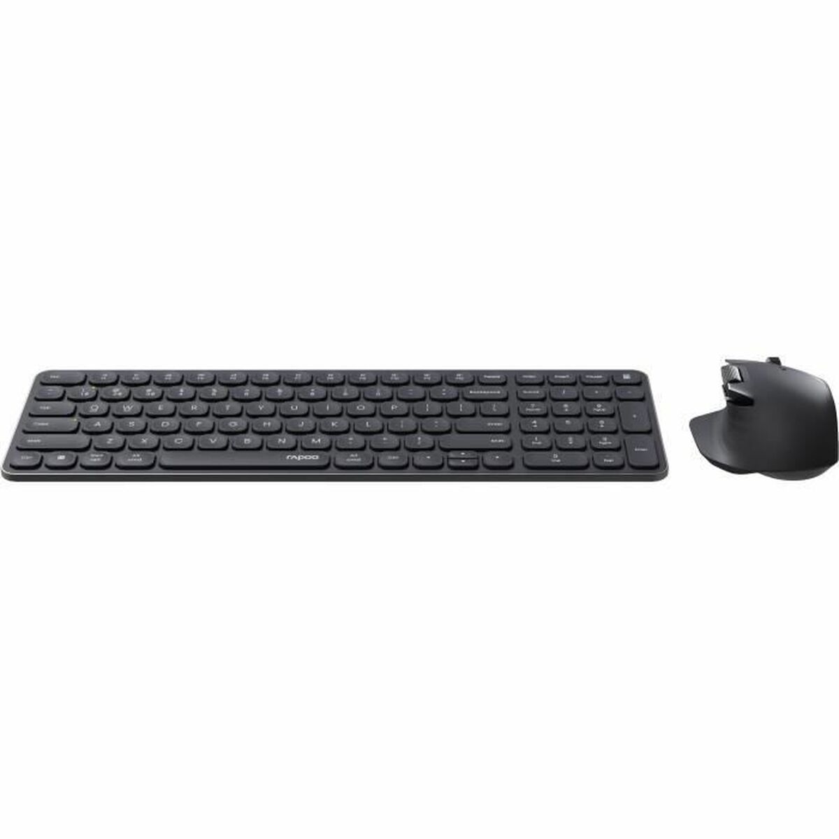 Afbeeldingen van Keyboard and Mouse Rapoo 9760M Grey AZERTY
