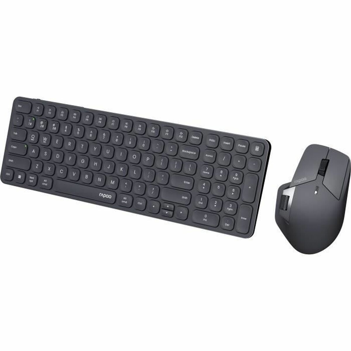 Afbeeldingen van Keyboard and Mouse Rapoo 9760M Grey AZERTY