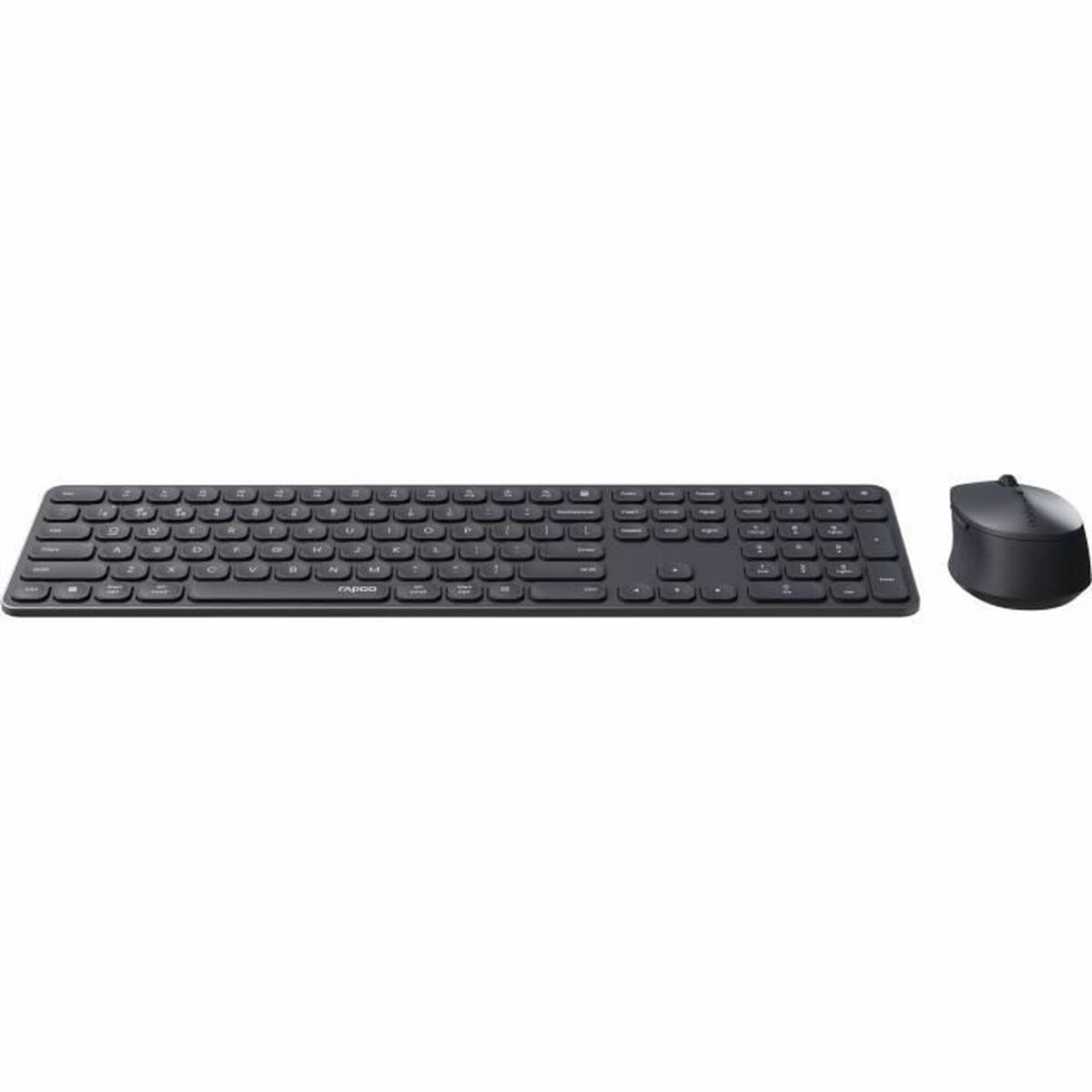 Afbeeldingen van Keyboard and Mouse Rapoo 9810M Grey AZERTY