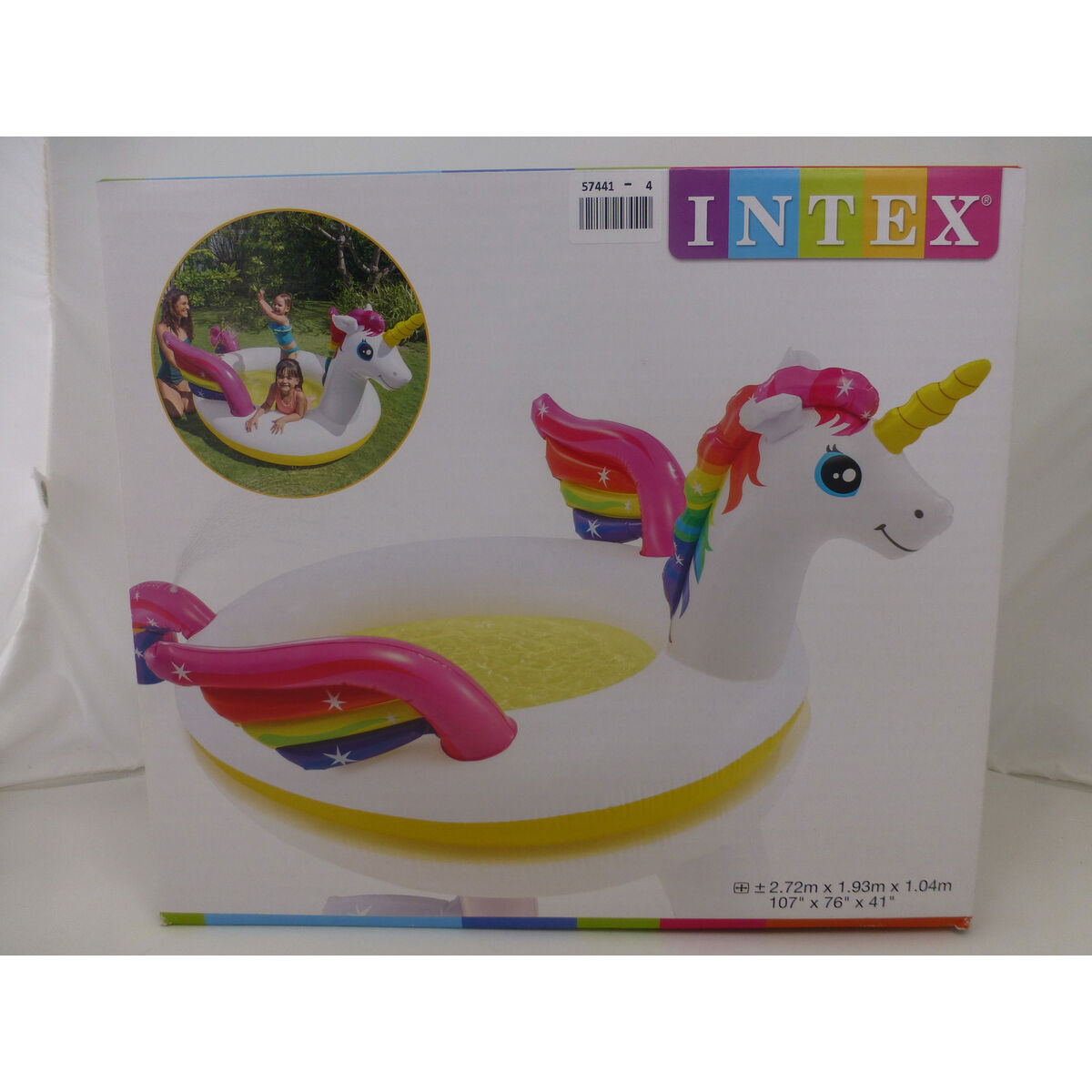 Opblaaszwembad Intex 57441NP 272 x 193 x 104 cm
