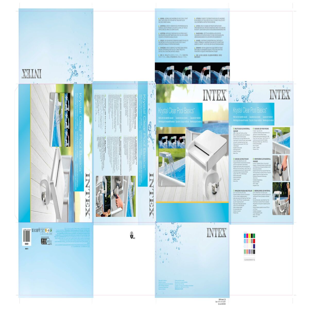 Image de Fountain Intex LED Light