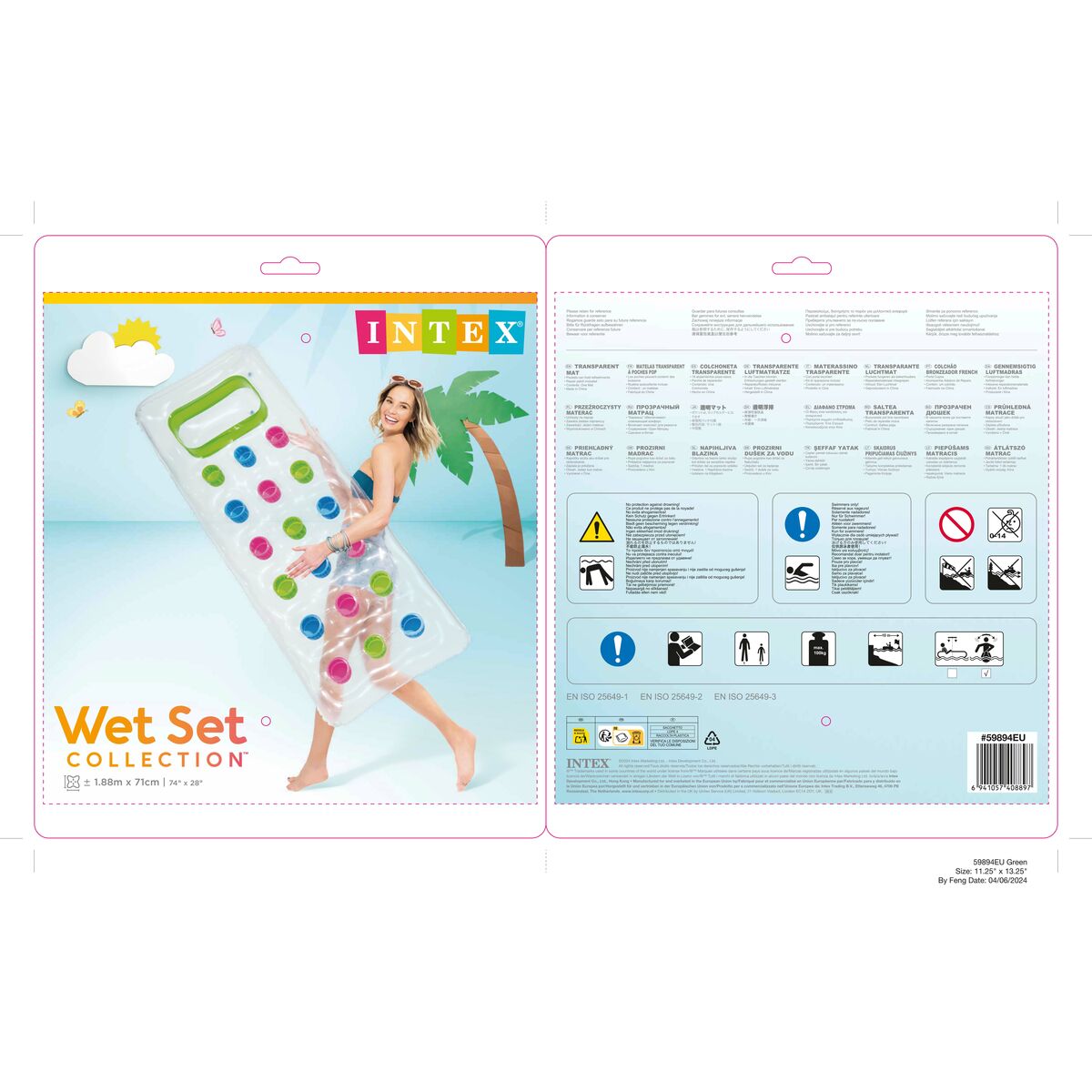 Air mattress Intex 59894EU (188 x 71 cm)