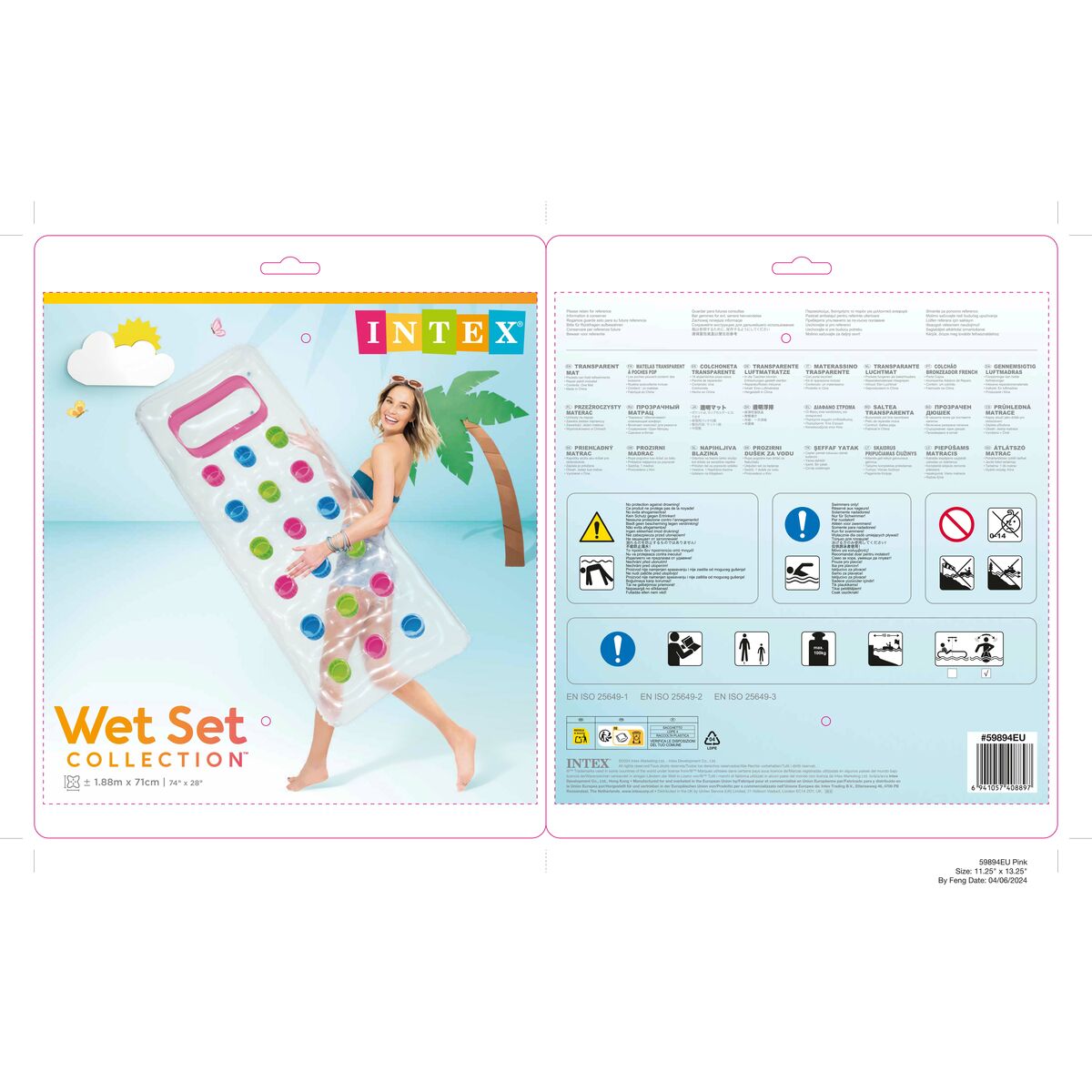 Air mattress Intex 59894EU (188 x 71 cm)