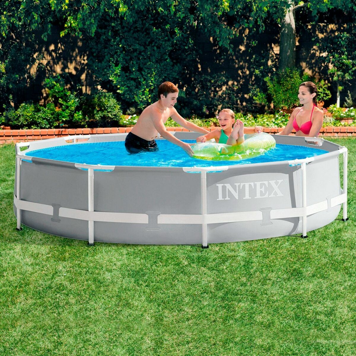 Zwembad Verwijderbaar Intex Prism Frame 305 x 76 cm 4485 L Rond