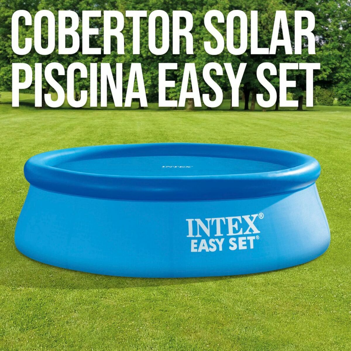 Swimming Pool Cover Intex  244 cm Solar Circular
