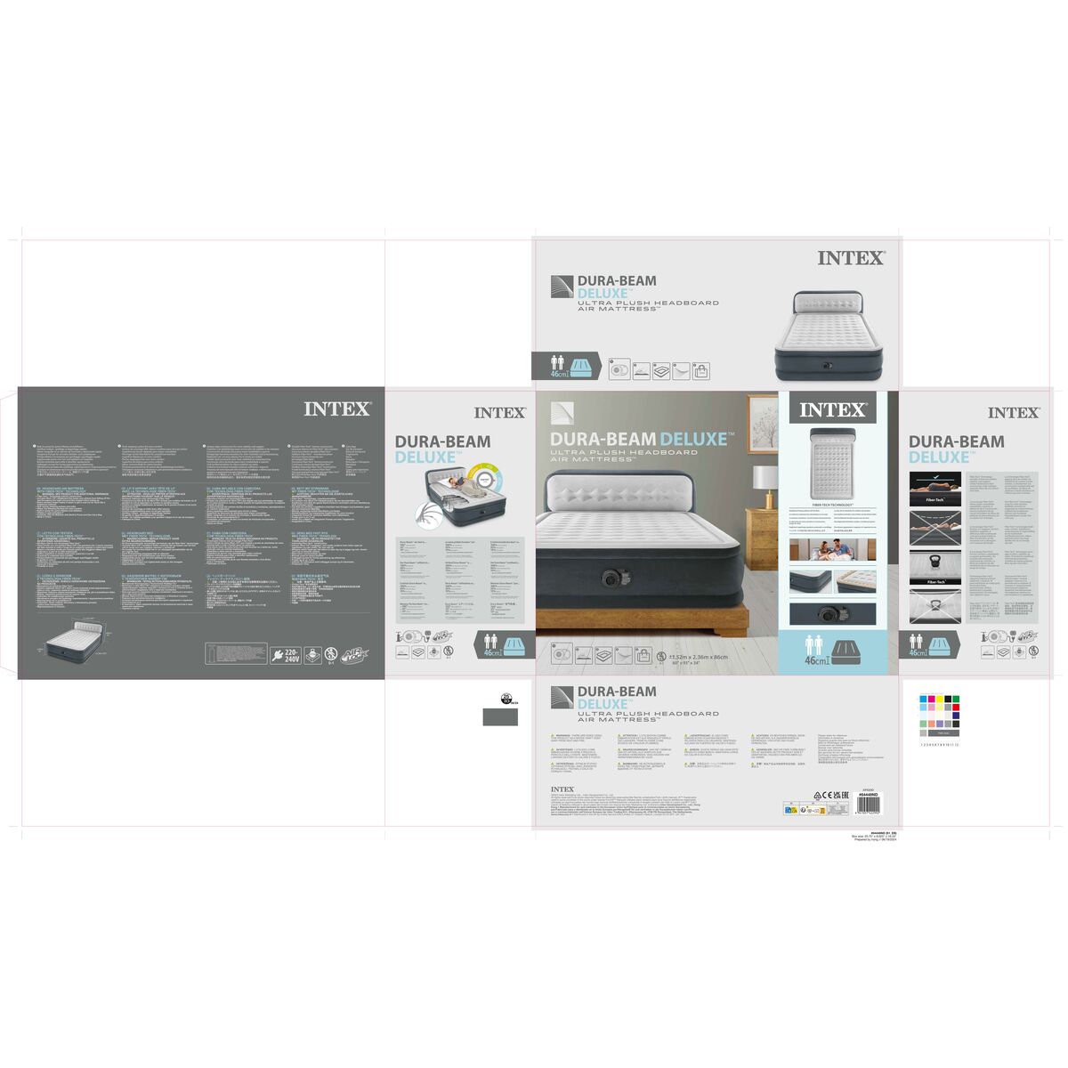 Inflatable Mattress Intex 152 x 236 x 86 cm