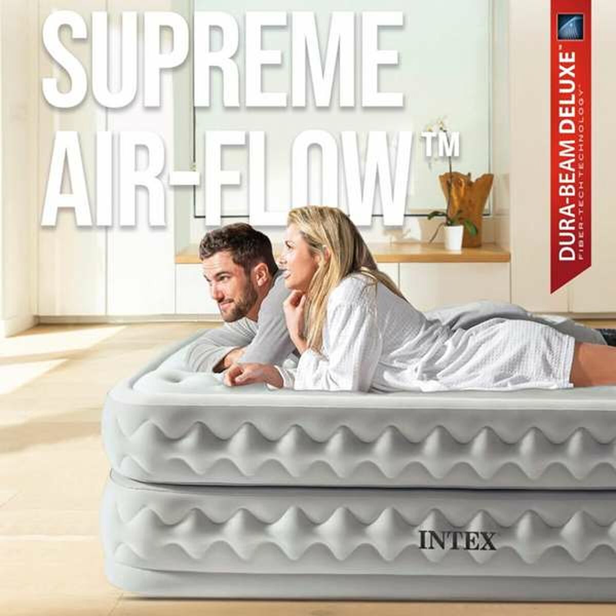 Opblaasmatras Intex 152 x 203 x 51 cm 272 kg