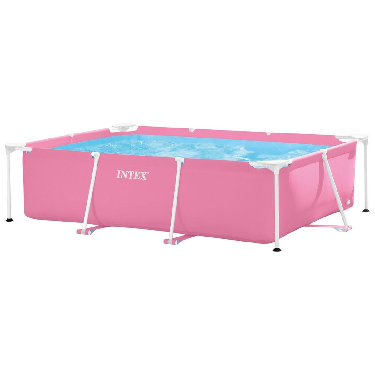 Pool Aftageligt Intex Small Frame Familiar 28266NP Pink 220 x 60 x 150 cm