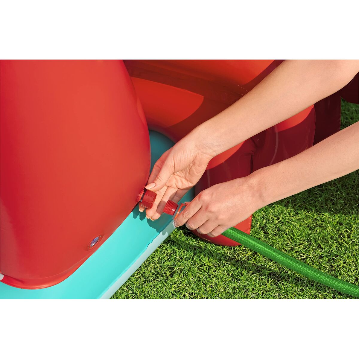 Bestway Opblaasbaar Zwembad Speelpark Disney Zeemeermin 221x193x117 cm +2 jaar Tuin 91097