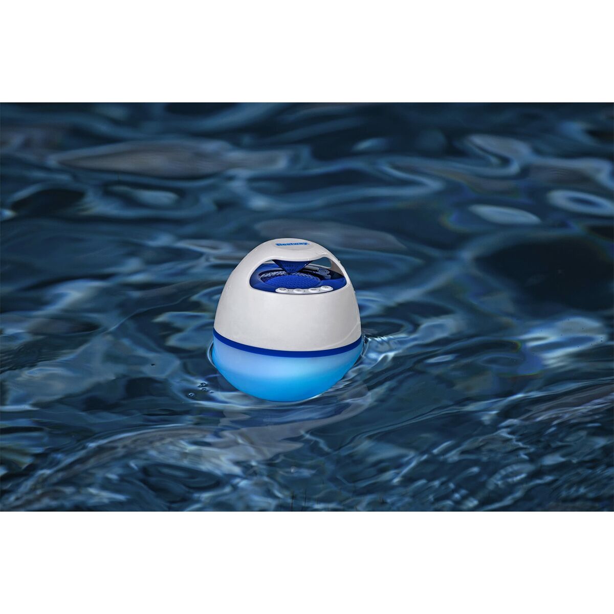 Afbeeldingen van Floating Wireless Speaker with LED Bestway White 6 W