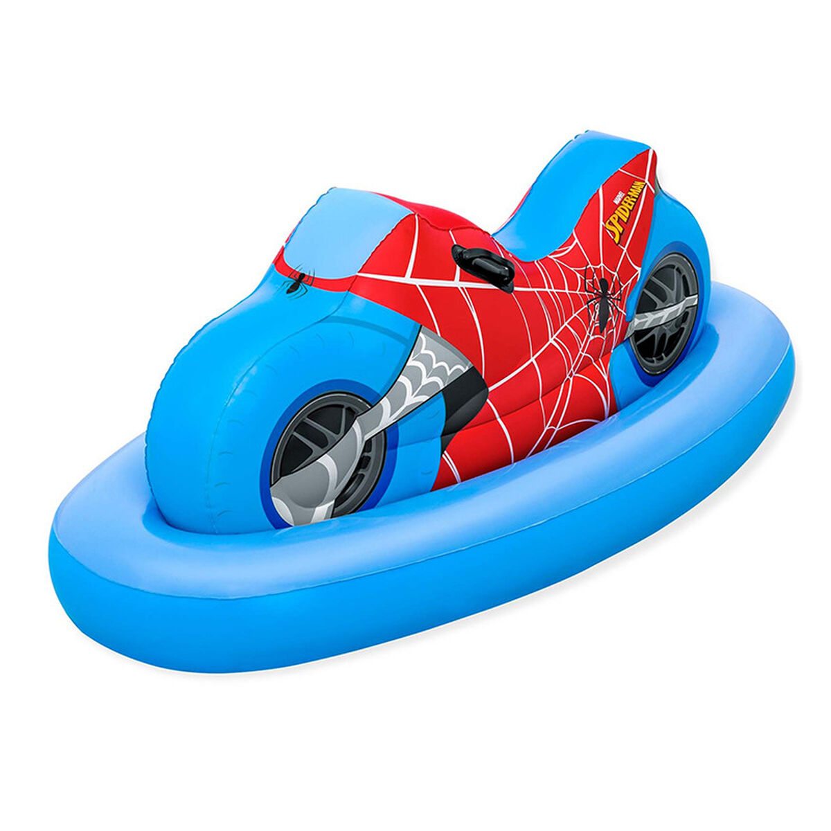 Bouée Bestway Moto Spiderman 170 x 84 cm